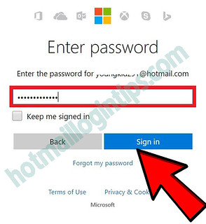 Hotmail log in