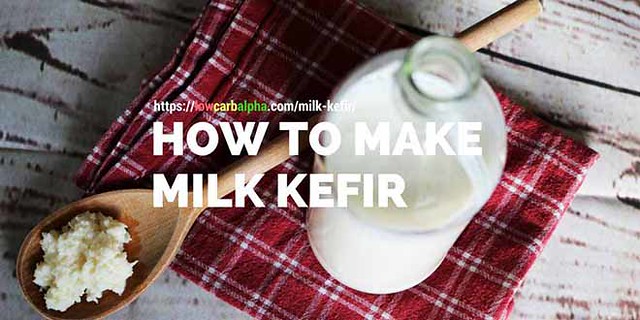 How to make milk kefir