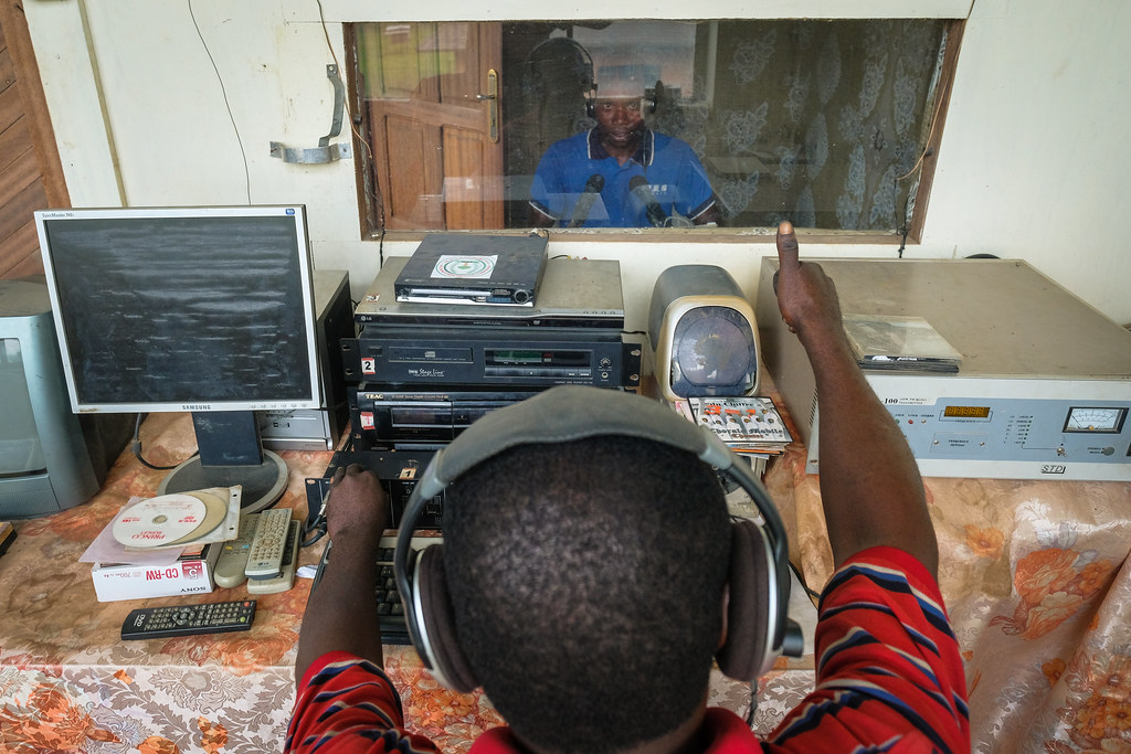 Kulokoko radio station in Yangambi, DRC.