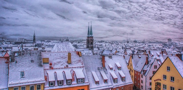 Nürnberg im Winter