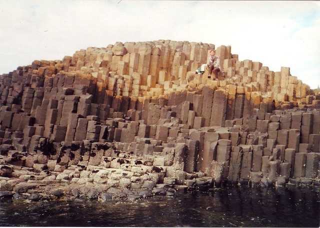 Irlande - 1995 - Chaussée des géants - Giant's Causeway