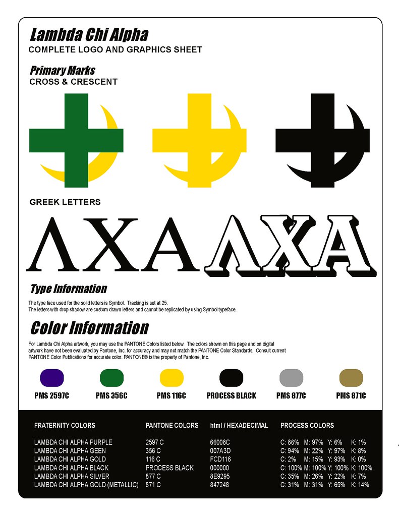 LCA Logo Sheet 1 | Features Cross and Crescent and Letters | Lambda | Flickr