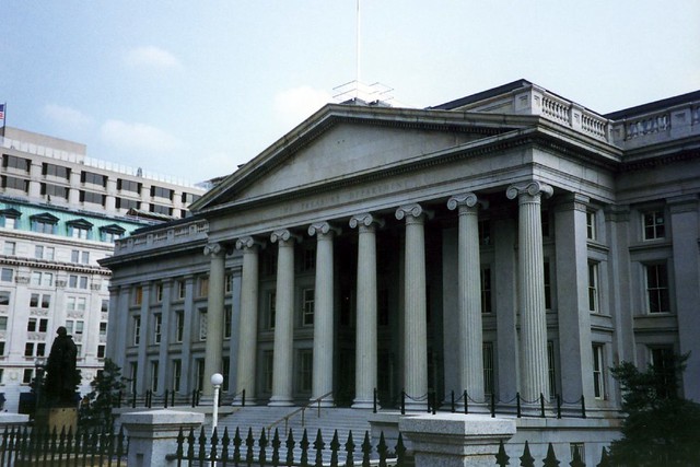 Washington DC: Department of Treasury - North Wing