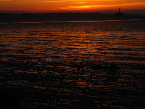 ocean sunset sky orange canada beach water sunshine clouds newfoundland spring 2006 cbs conceptionbaysouth hpatey kelligrews