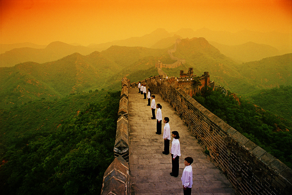 Choir on The Great Wall of China by North Sullivan