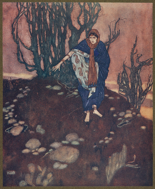 'She went on to vent her malice upon the city and islands.'