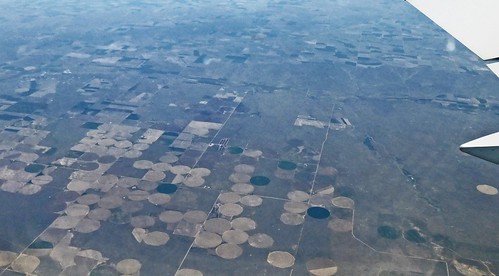 Crop circles over Kansas?