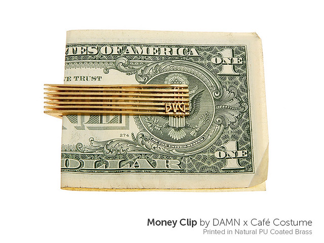 Money Clip by DAMN x Cafe Costume