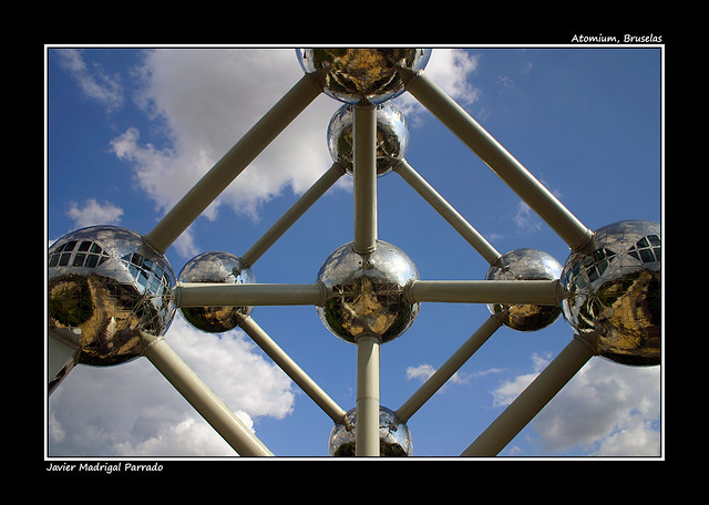 Atomium, Bruselas, otra perspectiva.