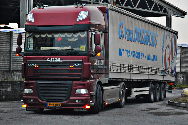 Daf XF105 G.Blom Transport NL