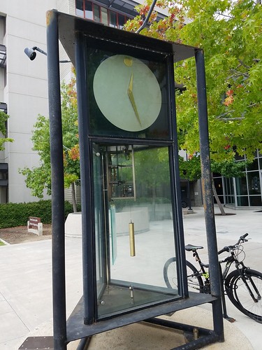 Three Face Clock - "Movado Side" - UCSD Campus