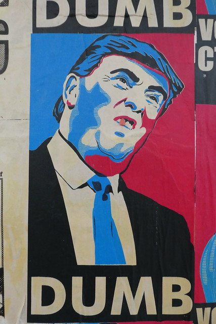 Anti-Trump street art