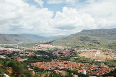 Aerial View of San Gil, Colombia