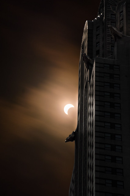 Partial Eclipse over New York