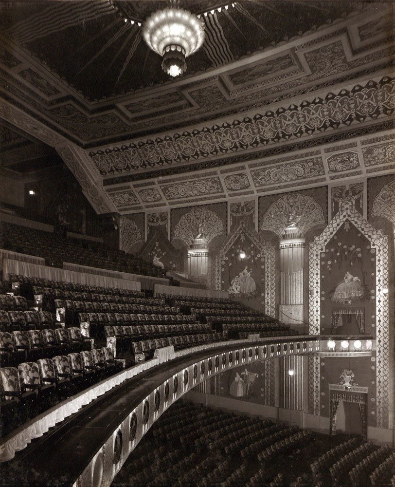 Looking across the Auditorium at the Paramount Theatre, Newcastle