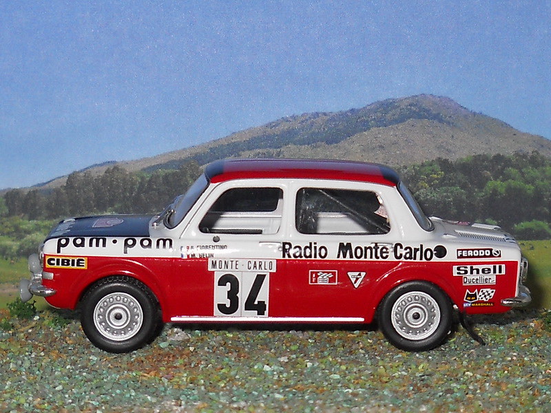 Simca 1000 Rallye 2 – Montecarlo 1973