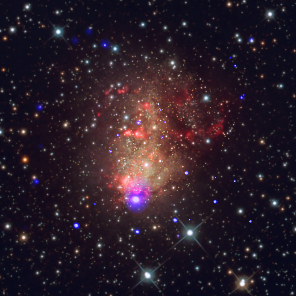 Éclat d'étoile et ondes gravitationnelles