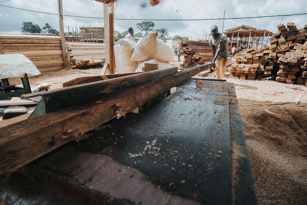 Fa traditional chief and president of the Timber Association focused on wood works. There are several sections of the operation:...