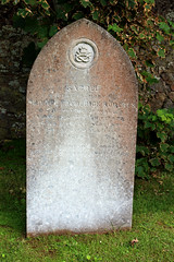 St Anne's Church  -  Alderney,  Grave of Private Frederick Roberts