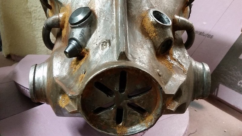 Heavy Rust Closeup Snout