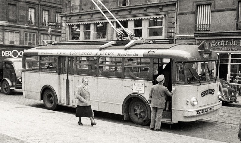 Rouen | Trolleybuses ran in the French city between 1933 and… | Flickr