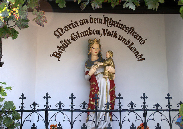 Boppard, Karmeliterkirche, Traubenmadonna  (Carmelite Church, Virgin Mary)