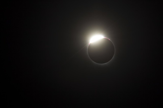 Diamond Ring. Solar Eclipse, Aug 21 2017, Niota TN