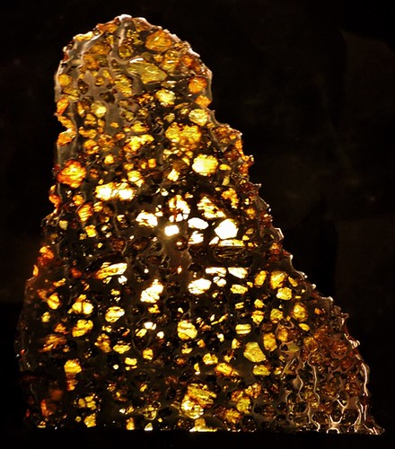 Esquel meteorite - pallasite