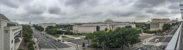 Newseum panorama Washington DC