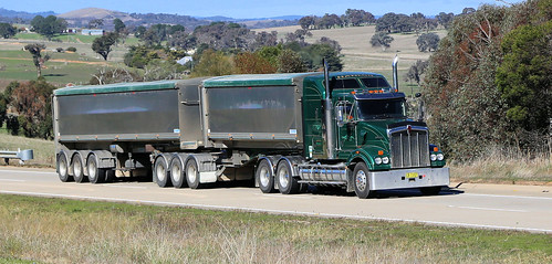 seven kenworth six company green jerrawa nsw new south wales australia truck tractor prime mover diesel injected motor engine driver cab cabin fast brake wheel exhaust loud rumble beast hood hp horsepower gear oil haul haulage freight cabover trucker drive transport carry delivery bulk lorry hgv wagon road highway nose semi trailer double b deliver cargo interstate articulated vehicle load freighter ship move roll power grunt teamster tipper tip shades truckrun truckerstocht dean jones seymour