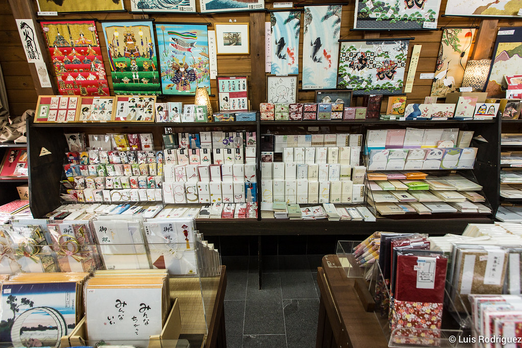 Tiendas de productos hechos con papel washi