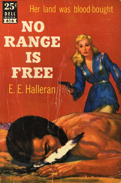 Dell Books 616 - E.E. Halleran - No Range is Free