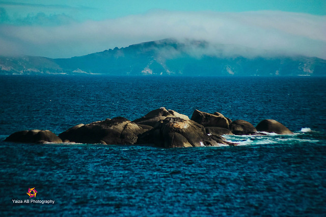 Islas Cíes desde la ruta piedras negras, Galicia