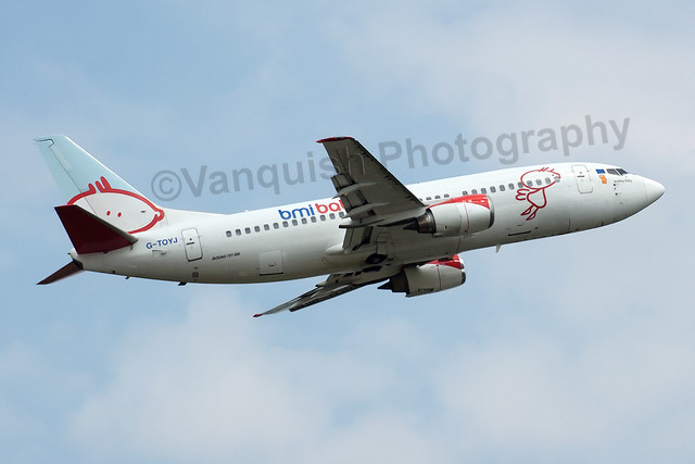 G-TOYI BMI Baby B737-300 East Midlands Airport