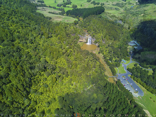 newzealand auckland waterfalls dji mavic teeje fc220 hunua falls water trees green