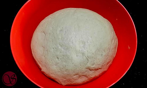 Dough after first rise