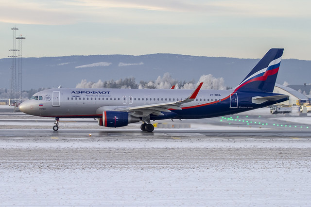 VP-BCA ready for a trip home to Moscow