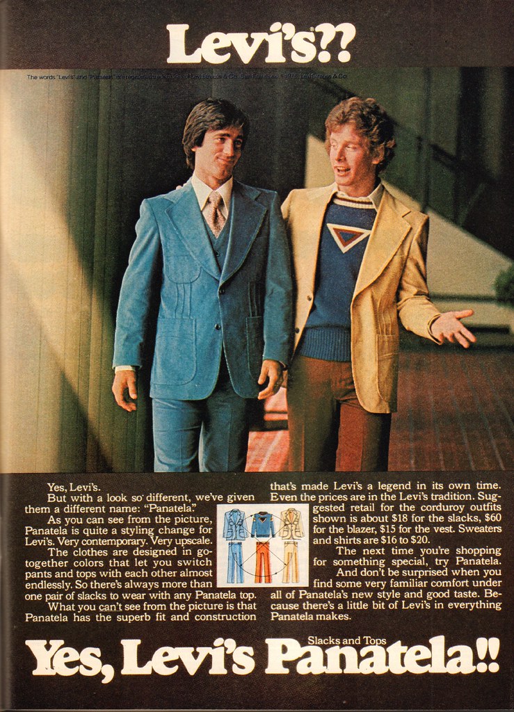 1976 Levis Panatela Advertisement Playboy November 1976 | Flickr