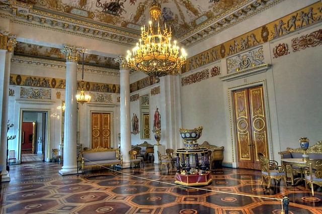 Mikhailovsky Palace - the White Columned-Hall