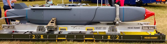 Storm Shadow Cruise Missile , England , UK - 450 kg High Explosive Charge .