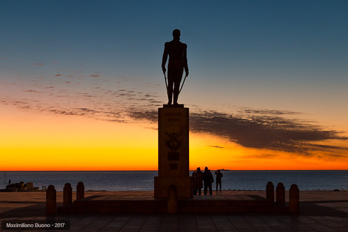 mardelplata monument almirante brown sunrise alb sea seascape