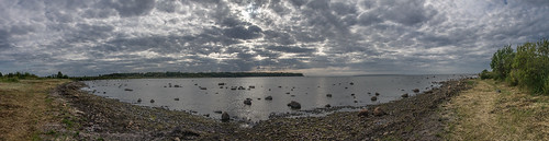 panorama photomerge paljassaar sky sea shore coast