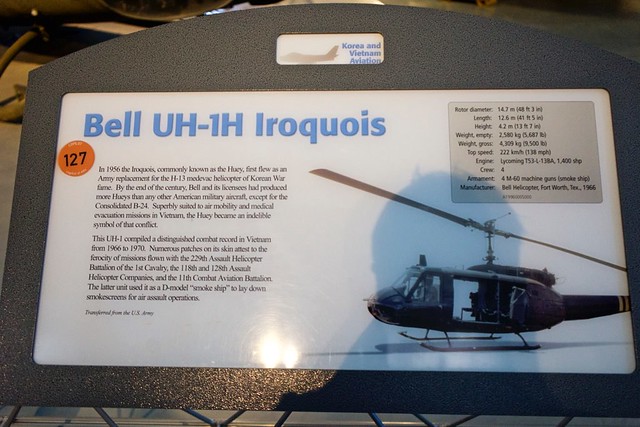 Bell UH-1 Iroquois > Huey > Korea and Vietnam > Avaition