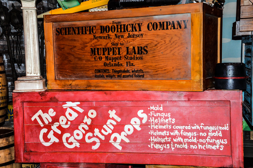 Muppet Vision props DHS