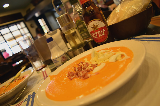 Salmorejo, traditional Andalusian soup