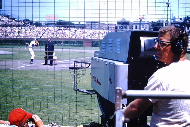 Found Photo - Chicago Cubs v. Milwaukee Braves - July 23, 1960