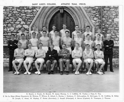 413#Athletics team 1952-53.  IP.  pg