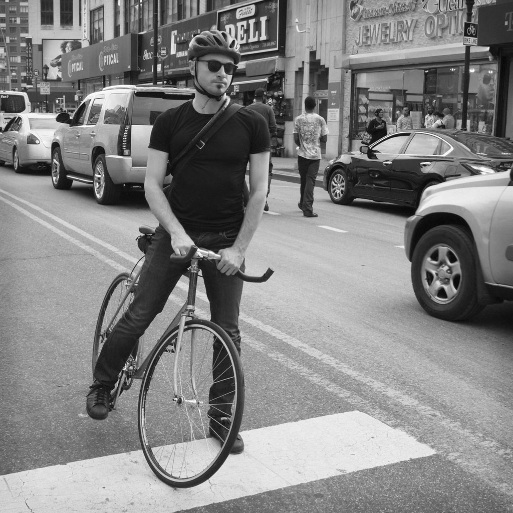 Brooklyn Bike Commuter, 2017.