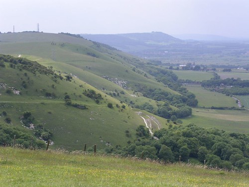 Truleigh Hill from Devils Dyke 