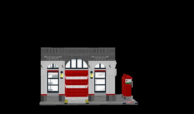 Lego MOC Modular • Garage